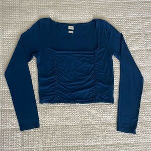 Wilfred Blue Lydia Long Sleeve Top